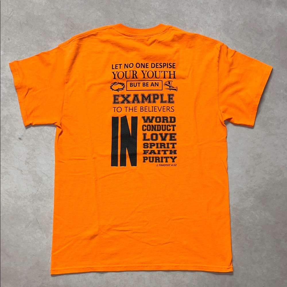 Vintage 1 Way John 14:6  1 Timothy 4:12 Scripture Jesus Christian T-Shirt